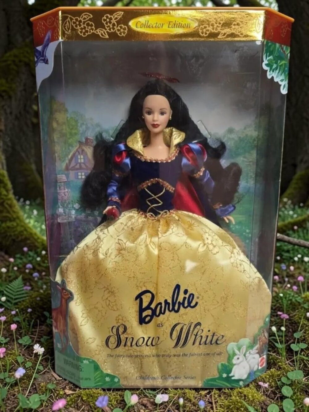 Barbie Snow White Collector Doll - Navy, Red & Gold